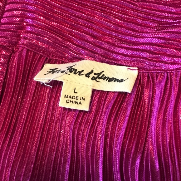 For Love & Lemons Marion Iridescent Midi Skirt - Picture 15 of 15